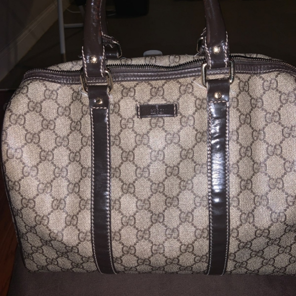 100% Authentic Gucci Boston Bag - Picture 1 of 8